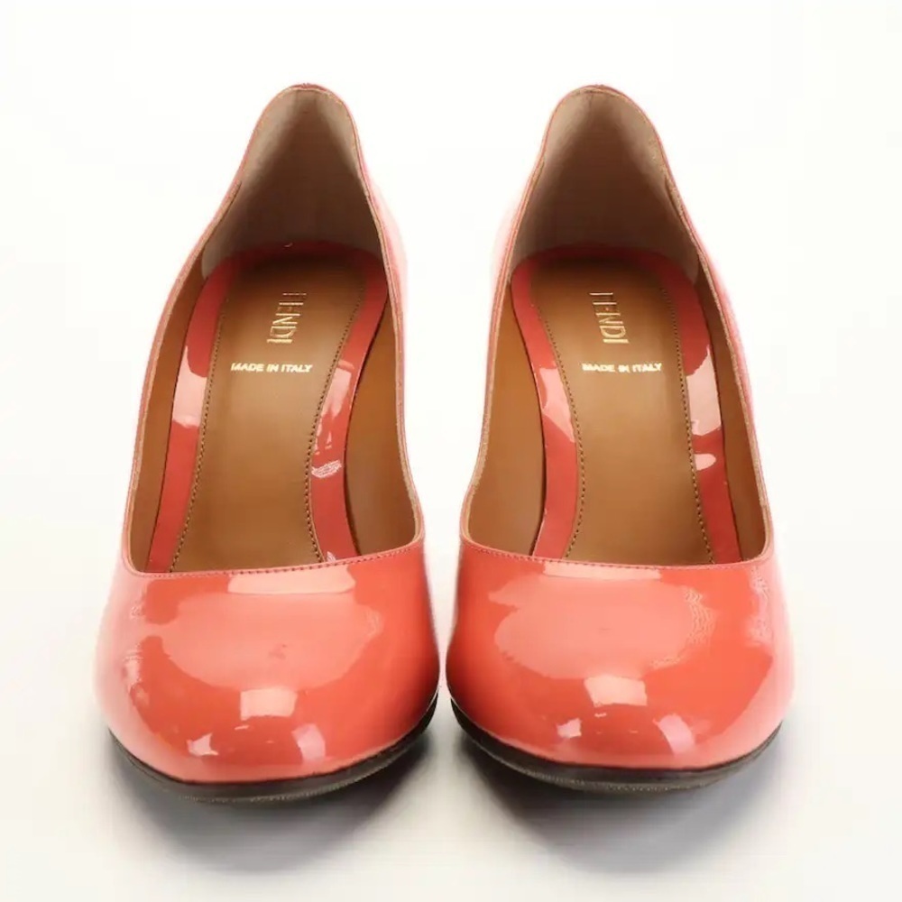 Fendi Leather Pumps with Stiletto Heels - Picture 7 of 8